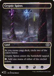Cryptic Spires\nPlaneswalker Symbol Reprints\nSingle\nMagic The Gathering
