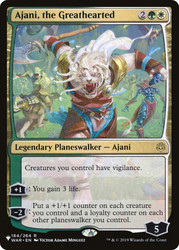 Ajani, the Greathearted\nPlaneswalker Symbol Reprints\nSingle\nMagic The Gathering