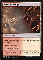 Rustvale Bridge\nPlaneswalker Symbol Reprints\nSingle\nMagic The Gathering