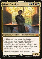 Garth One-Eye\nPlaneswalker Symbol Reprints\nSingle\nMagic The Gathering
