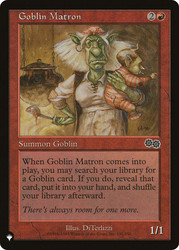 Goblin Matron (Urza's Saga)\nPlaneswalker Symbol Reprints\nSingle\nMagic The Gathering