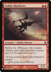 Goblin Wardriver\nPlaneswalker Symbol Reprints\nSingle\nMagic The Gathering