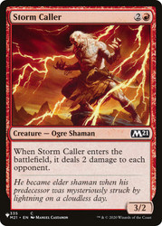 Storm Caller\nPlaneswalker Symbol Reprints\nSingle\nMagic The Gathering