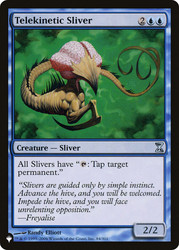 Telekinetic Sliver\nPlaneswalker Symbol Reprints\nSingle\nMagic The Gathering