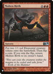 Molten Birth\nPlaneswalker Symbol Reprints\nSingle\nMagic The Gathering