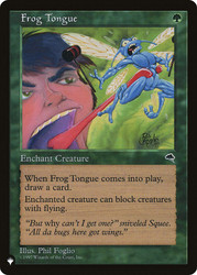 Frog Tongue\nPlaneswalker Symbol Reprints\nSingle\nMagic The Gathering