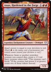 Anax, Hardened in the Forge\nPlaneswalker Symbol Reprints\nSingle\nMagic The Gathering
