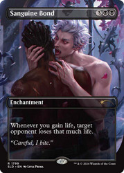 Sanguine Bond (Dungeons &amp; Dragons) (Secret Lair) (Borderless)\nPromo: General\nSingle\nMagic The Gathering