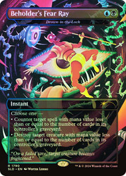Drown in the Loch (Beholder's Fear Ray) (Dungeons &amp; Dragons) (Secret Lair) (#1790) (Borderless)\nPromo: General\nSingle\nMagic The Gathering