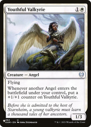 Youthful Valkyrie\nPlaneswalker Symbol Reprints\nSingle\nMagic The Gathering