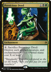 Pernicious Deed\nPlaneswalker Symbol Reprints\nSingle\nMagic The Gathering