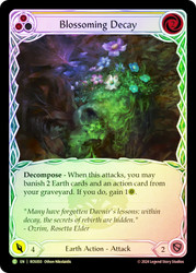 Blossoming Decay Yellow