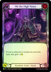 Hit The High Notes Red