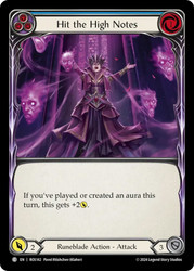 Hit The High Notes Blue