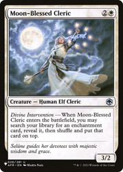 Moon-Blessed Cleric\nPlaneswalker Symbol Reprints\nSingle\nMagic The Gathering