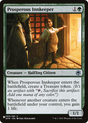 Prosperous Innkeeper\nPlaneswalker Symbol Reprints\nSingle\nMagic The Gathering