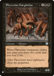 Phyrexian Gargantua\nPlaneswalker Symbol Reprints\nSingle\nMagic The Gathering