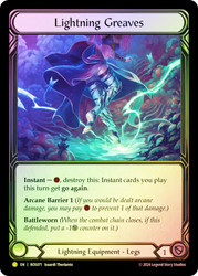 Lightning Greaves Singles