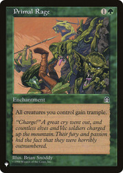 Primal Rage\nPlaneswalker Symbol Reprints\nSingle\nMagic The Gathering