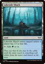 Lakeside Shack\nDuskmourn: House of Horror\nSingle\nMagic The Gathering