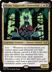 Victor, Valgavoth's Seneschal\nDuskmourn: House of Horror\nSingle\nMagic The Gathering