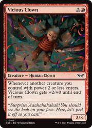 Vicious Clown\nDuskmourn: House of Horror\nSingle\nMagic The Gathering