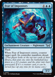 Fear of Impostors\nDuskmourn: House of Horror\nSingle\nMagic The Gathering