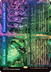 Mirror Room // Fractured Realm (Borderless)\nDuskmourn: House of Horror - Variants\nSingle\nMagic The Gathering