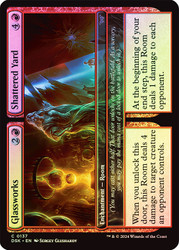 Glassworks // Shattered Yard\nDuskmourn: House of Horror\nSingle\nMagic The Gathering
