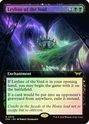 Leyline of the Void (Extended Art)\nDuskmourn: House of Horror - Variants\nSingle\nMagic The Gathering