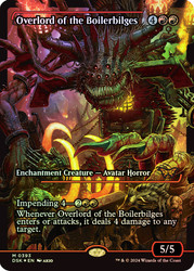 Overlord of the Boilerbilges (Showcase)\nDuskmourn: House of Horror - Variants\nSingle\nMagic The Gathering
