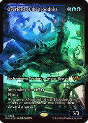 Overlord of the Floodpits (Showcase)\nDuskmourn: House of Horror - Variants\nSingle\nMagic The Gathering