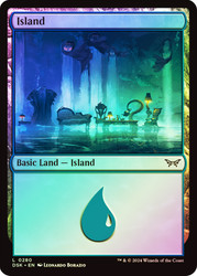 Island (#280)\nDuskmourn: House of Horror\nSingle\nMagic The Gathering