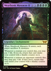 Meathook Massacre II (#108)\nDuskmourn: House of Horror\nSingle\nMagic The Gathering