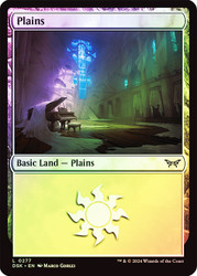 Plains (#277)\nDuskmourn: House of Horror\nSingle\nMagic The Gathering