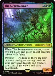 The Swarmweaver (#236)\nDuskmourn: House of Horror\nSingle\nMagic The Gathering