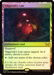 Valgavoth's Lair\nDuskmourn: House of Horror\nSingle\nMagic The Gathering