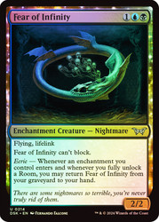 Fear of Infinity\nDuskmourn: House of Horror\nSingle\nMagic The Gathering