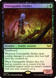 Unstoppable Slasher (#119)\nDuskmourn: House of Horror\nSingle\nMagic The Gathering