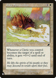 Daru Spiritualist\nPlaneswalker Symbol Reprints\nSingle\nMagic The Gathering