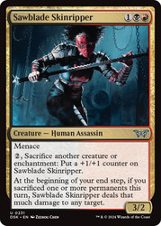 Sawblade Skinripper\nDuskmourn: House of Horror\nSingle\nMagic The Gathering