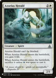 Azorius Herald\nPlaneswalker Symbol Reprints\nSingle\nMagic The Gathering