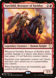 Varchild, Betrayer of Kjeldor\nPlaneswalker Symbol Reprints\nSingle\nMagic The Gathering