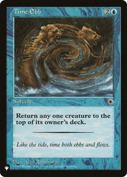 Time Ebb\nPlaneswalker Symbol Reprints\nSingle\nMagic The Gathering