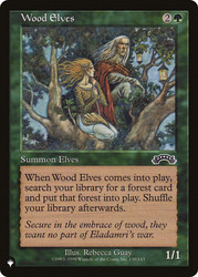 Wood Elves\nPlaneswalker Symbol Reprints\nSingle\nMagic The Gathering