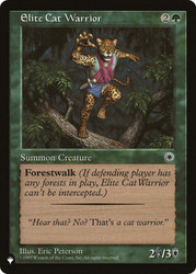 Elite Cat Warrior\nPlaneswalker Symbol Reprints\nSingle\nMagic The Gathering