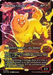 Enduring Courage (Showcase)\nDuskmourn: House of Horror - Variants\nSingle\nMagic The Gathering