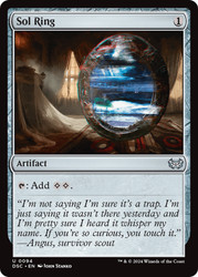 Sol Ring\nDuskmourn: House of Horror Commander\nSingle\nMagic The Gathering