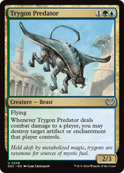 Trygon Predator\nDuskmourn: House of Horror Commander\nSingle\nMagic The Gathering