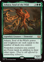 Ashaya, Soul of the Wild\nDuskmourn: House of Horror Commander\nSingle\nMagic The Gathering